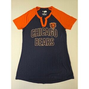 NFL Team Apparel Chicago Bears Womens Size Small Tshirt with Bears Logo